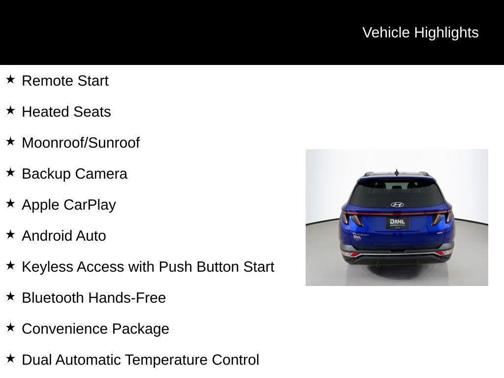 used 2023 Hyundai Tucson car, priced at $26,400