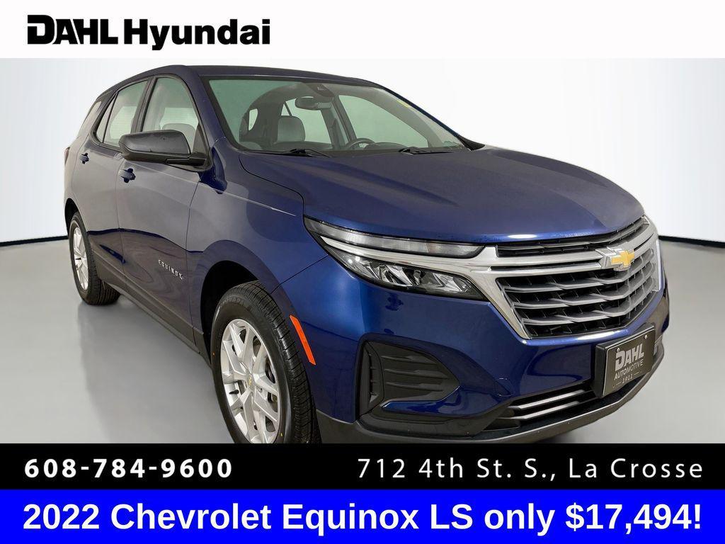 used 2022 Chevrolet Equinox car, priced at $17,494