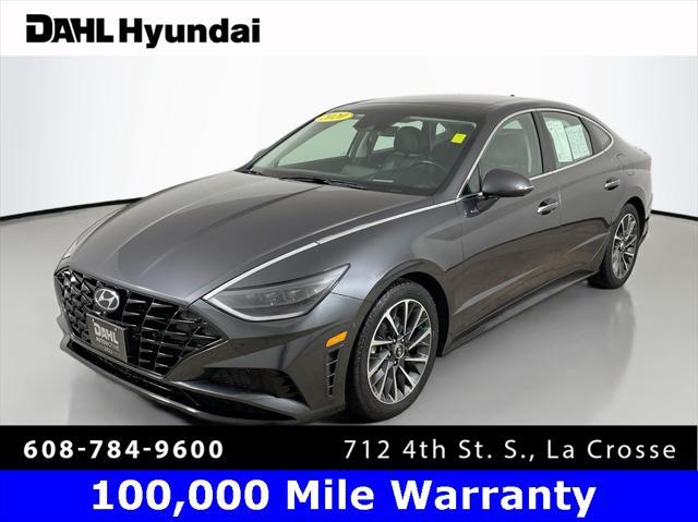 used 2020 Hyundai Sonata car, priced at $18,646