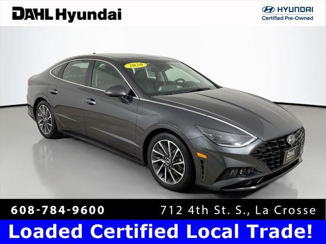 used 2020 Hyundai Sonata car, priced at $18,646