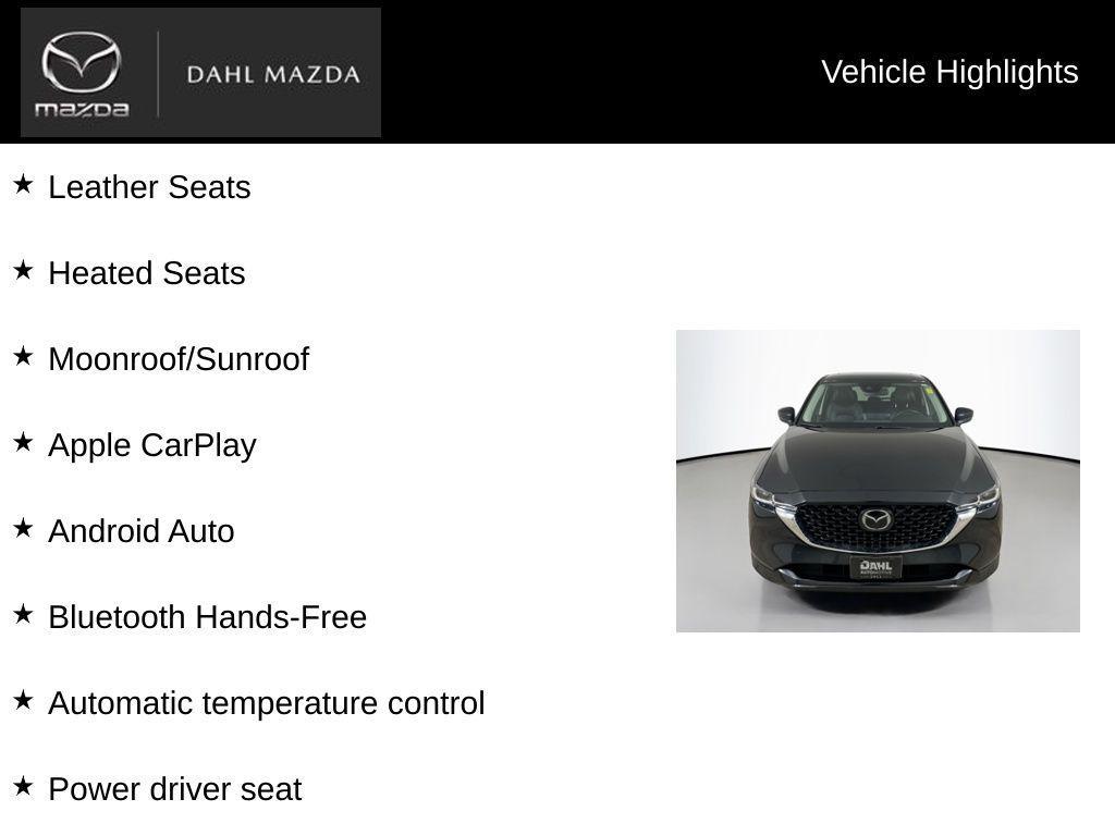 used 2025 Mazda CX-5 car, priced at $27,990