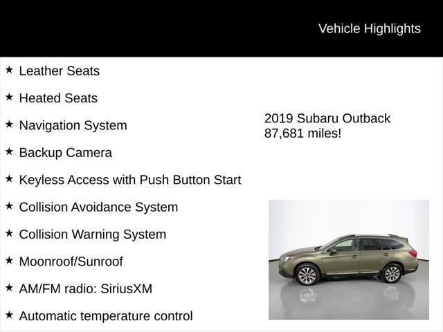 used 2019 Subaru Outback car, priced at $20,000