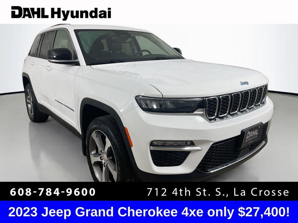 used 2023 Jeep Grand Cherokee 4xe car, priced at $27,400