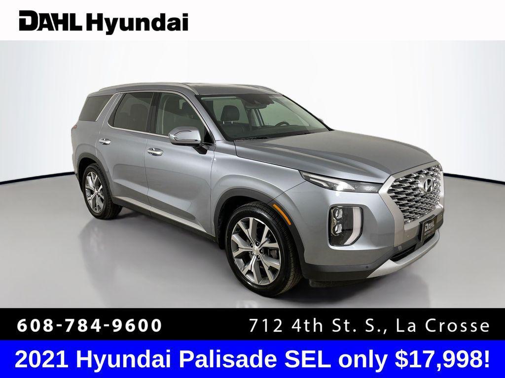 used 2021 Hyundai Palisade car, priced at $17,998