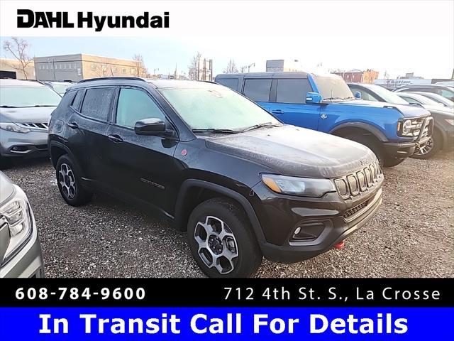 used 2022 Jeep Compass car, priced at $22,555