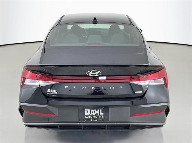 new 2025 Hyundai Elantra HEV car, priced at $23,337