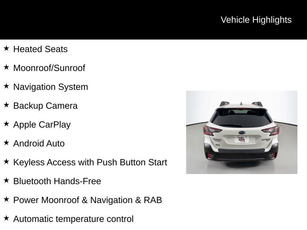 used 2021 Subaru Outback car, priced at $26,000