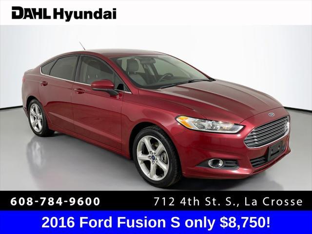used 2016 Ford Fusion car, priced at $8,750