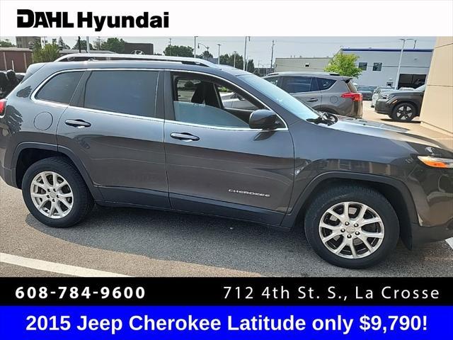 used 2015 Jeep Cherokee car, priced at $9,790