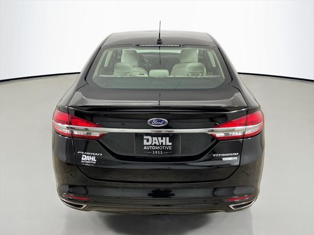 used 2018 Ford Fusion car, priced at $16,590