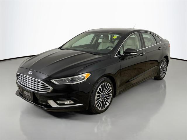 used 2018 Ford Fusion car, priced at $16,590