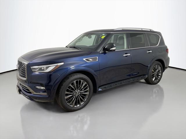 used 2021 INFINITI QX80 car, priced at $31,990