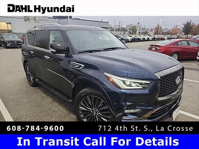 used 2021 INFINITI QX80 car, priced at $34,407