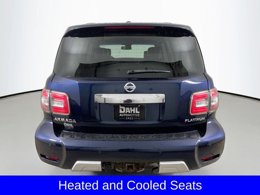 used 2017 Nissan Armada car, priced at $15,000
