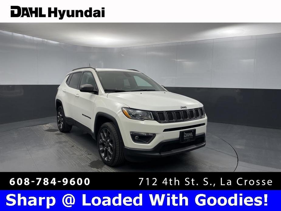 used 2021 Jeep Compass car, priced at $20,654