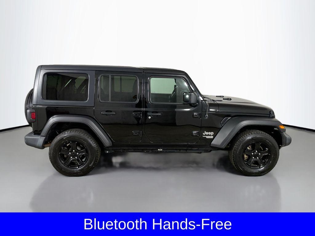 used 2021 Jeep Wrangler Unlimited car, priced at $21,508