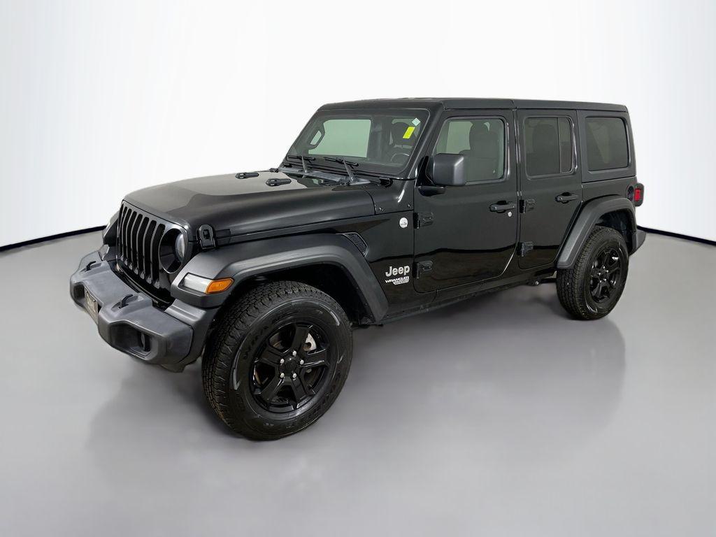 used 2021 Jeep Wrangler Unlimited car, priced at $21,508