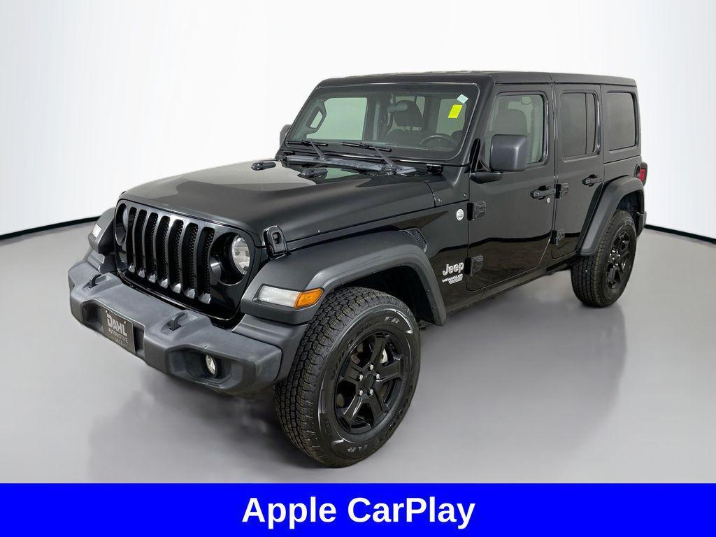 used 2021 Jeep Wrangler Unlimited car, priced at $21,508