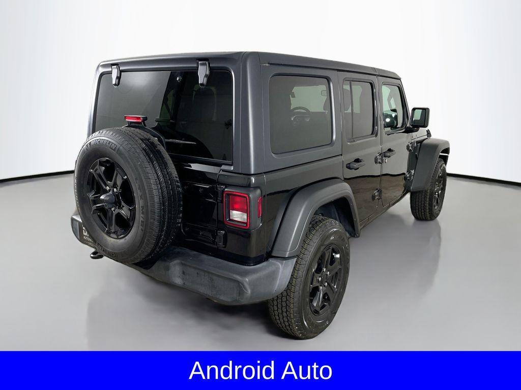 used 2021 Jeep Wrangler Unlimited car, priced at $21,508