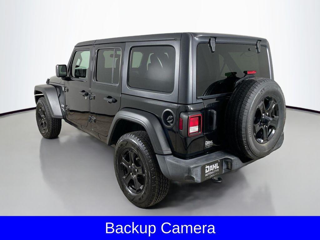 used 2021 Jeep Wrangler Unlimited car, priced at $21,508