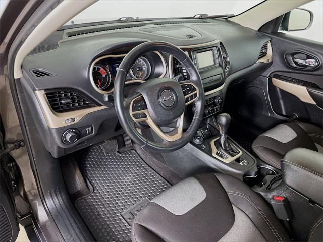 used 2017 Jeep Cherokee car, priced at $14,000