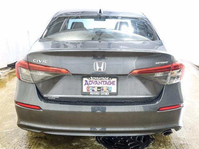 used 2022 Honda Civic car, priced at $23,357