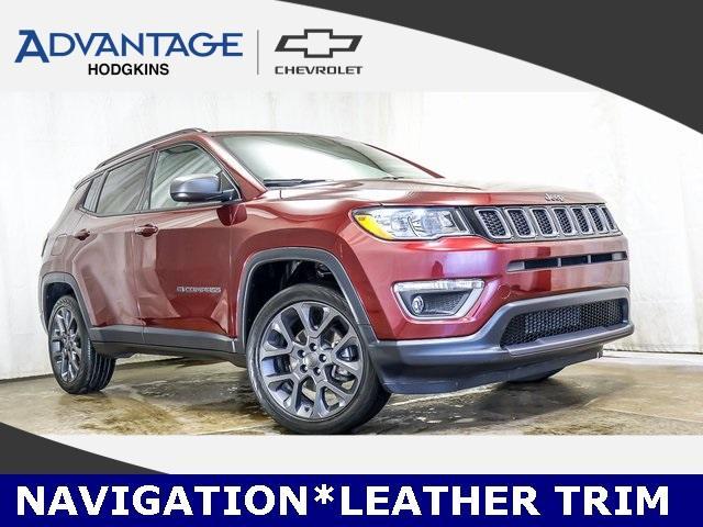 used 2021 Jeep Compass car, priced at $20,471