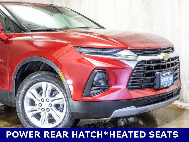 used 2022 Chevrolet Blazer car, priced at $23,482