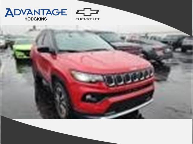 used 2023 Jeep Compass car, priced at $23,677