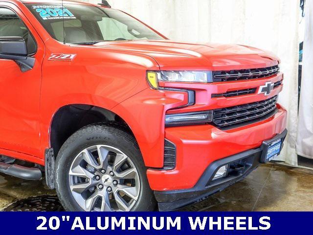 used 2021 Chevrolet Silverado 1500 car, priced at $37,588