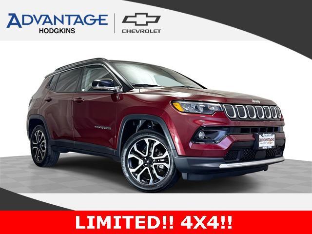 used 2022 Jeep Compass car, priced at $22,971
