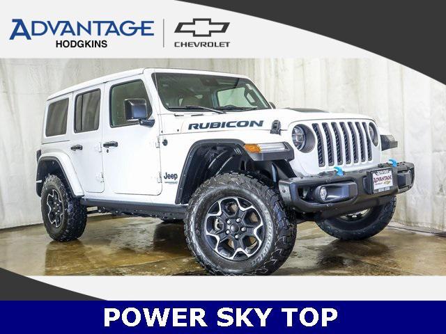 used 2021 Jeep Wrangler Unlimited 4xe car, priced at $27,971