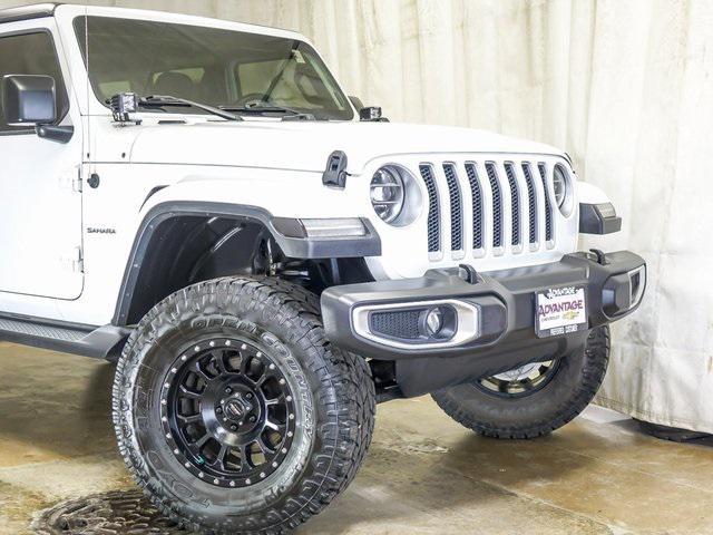 used 2018 Jeep Wrangler Unlimited car, priced at $27,971