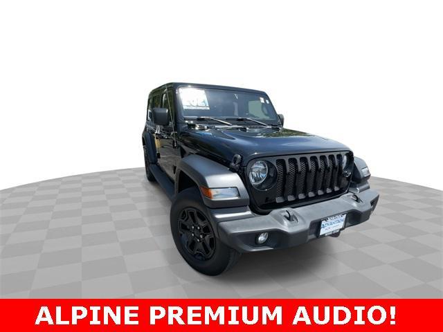 used 2021 Jeep Wrangler Unlimited car, priced at $28,971