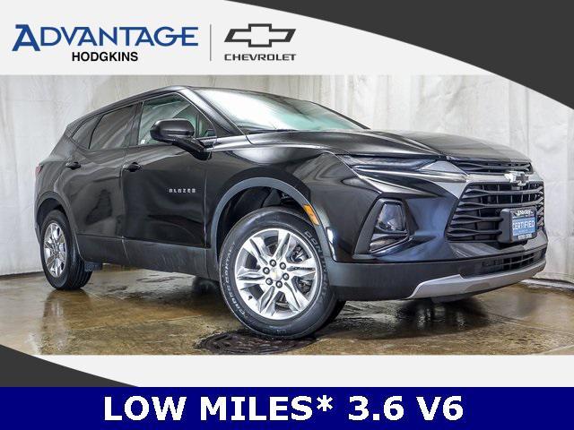 used 2021 Chevrolet Blazer car, priced at $24,359