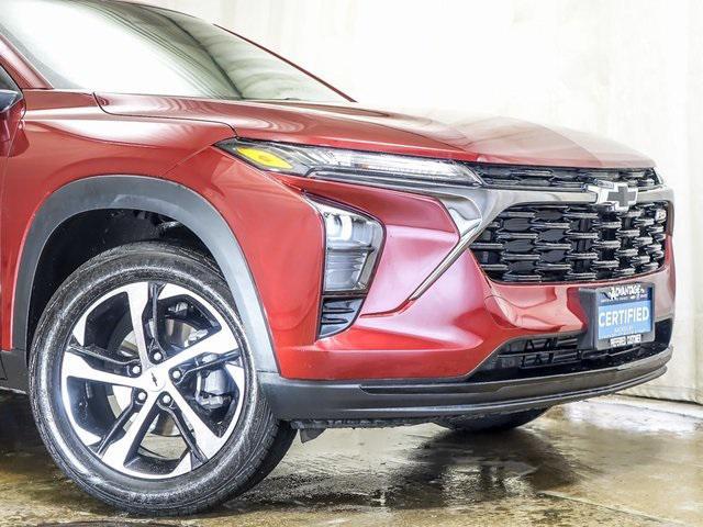 used 2024 Chevrolet Trax car, priced at $24,832