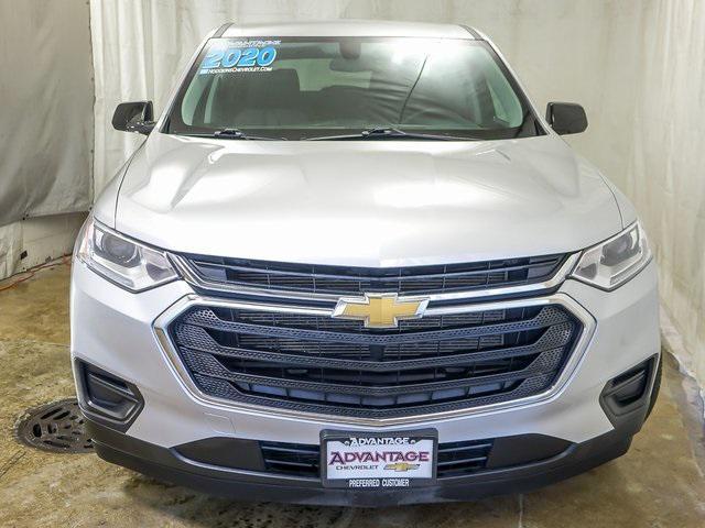 used 2020 Chevrolet Traverse car, priced at $23,807