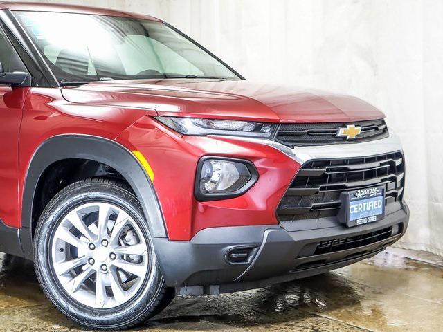 used 2021 Chevrolet TrailBlazer car, priced at $17,971