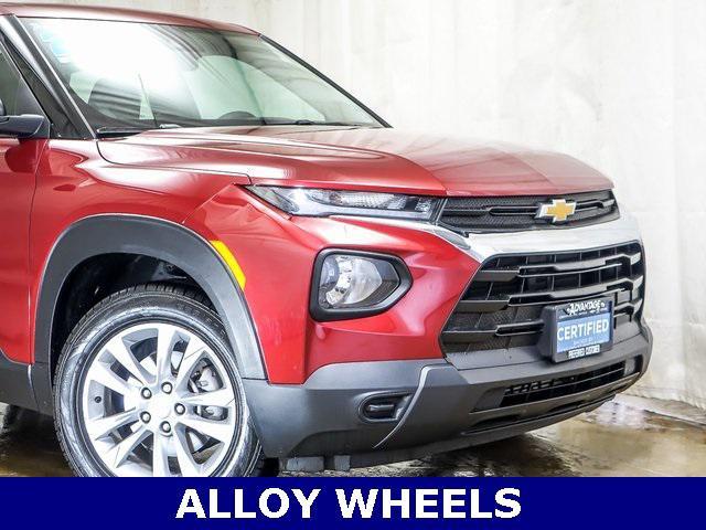 used 2021 Chevrolet TrailBlazer car, priced at $16,882