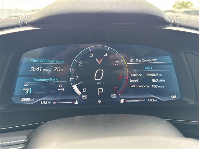 used 2024 Chevrolet Corvette car, priced at $67,105