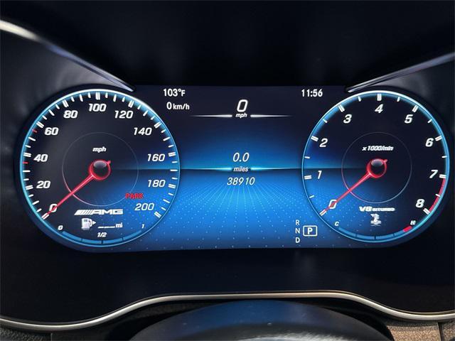 used 2020 Mercedes-Benz AMG GLC 63 car, priced at $49,912