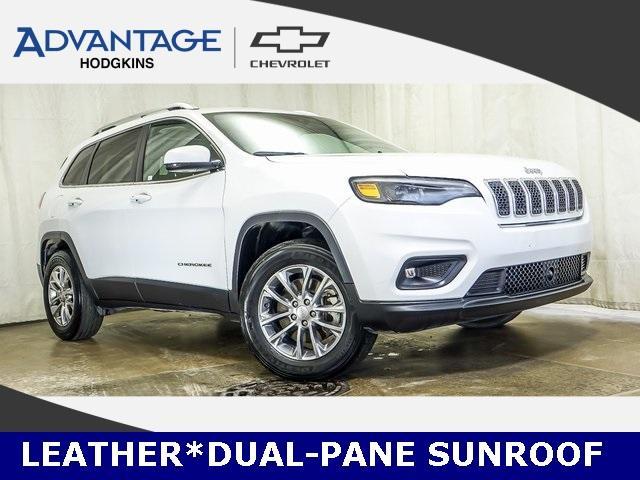 used 2021 Jeep Cherokee car, priced at $22,971