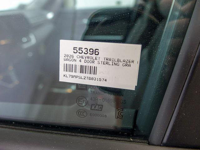 new 2026 Chevrolet TrailBlazer car, priced at $27,570
