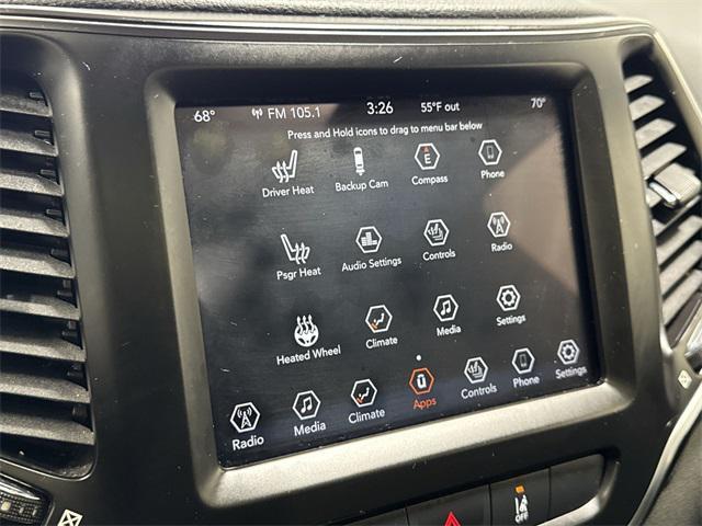 used 2021 Jeep Cherokee car, priced at $20,118