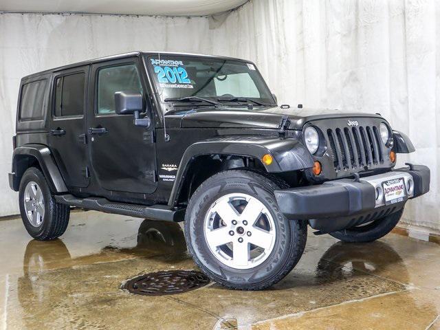 used 2012 Jeep Wrangler Unlimited car, priced at $12,971