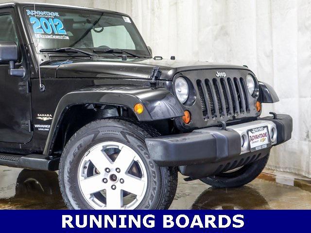 used 2012 Jeep Wrangler Unlimited car, priced at $12,971