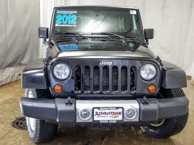 used 2012 Jeep Wrangler Unlimited car, priced at $12,971