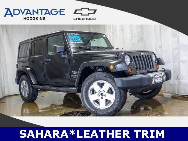 used 2012 Jeep Wrangler Unlimited car, priced at $12,971