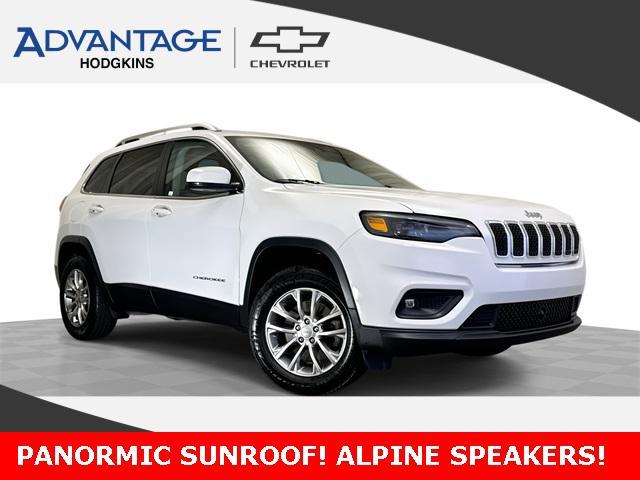 used 2021 Jeep Cherokee car, priced at $17,334