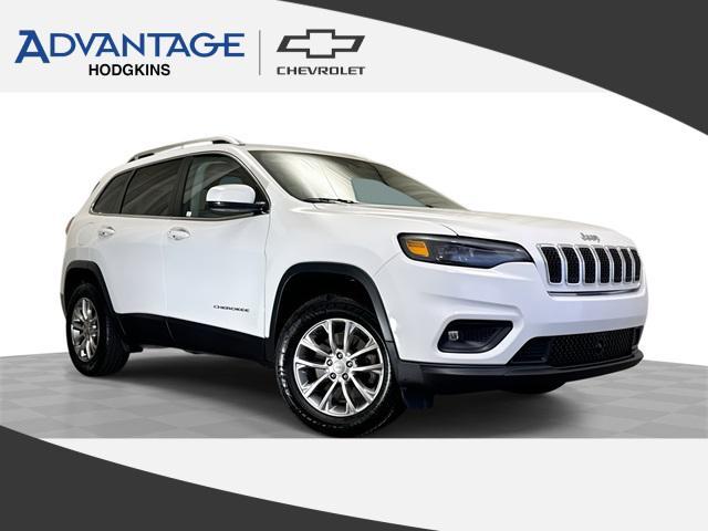 used 2021 Jeep Cherokee car, priced at $19,591